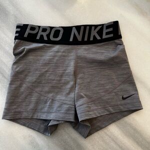 Nike Pro Gray Women's Shorts